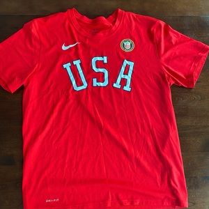 Nike team USA shirt red